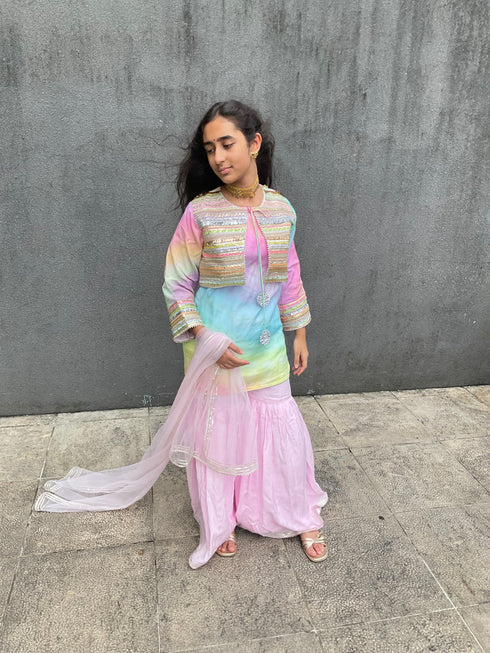 Rang - Sharara Set